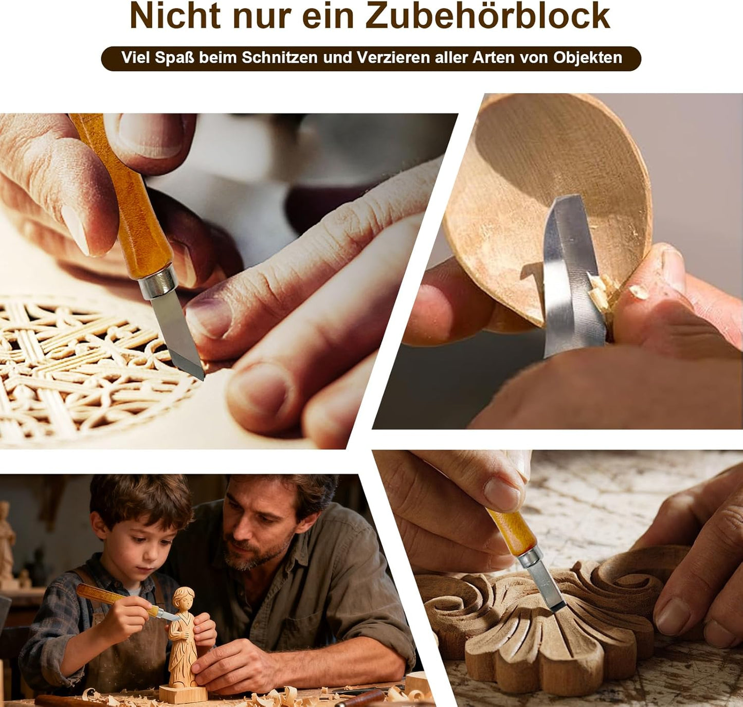 23-teiliges Schnitzwerkzeug-Set