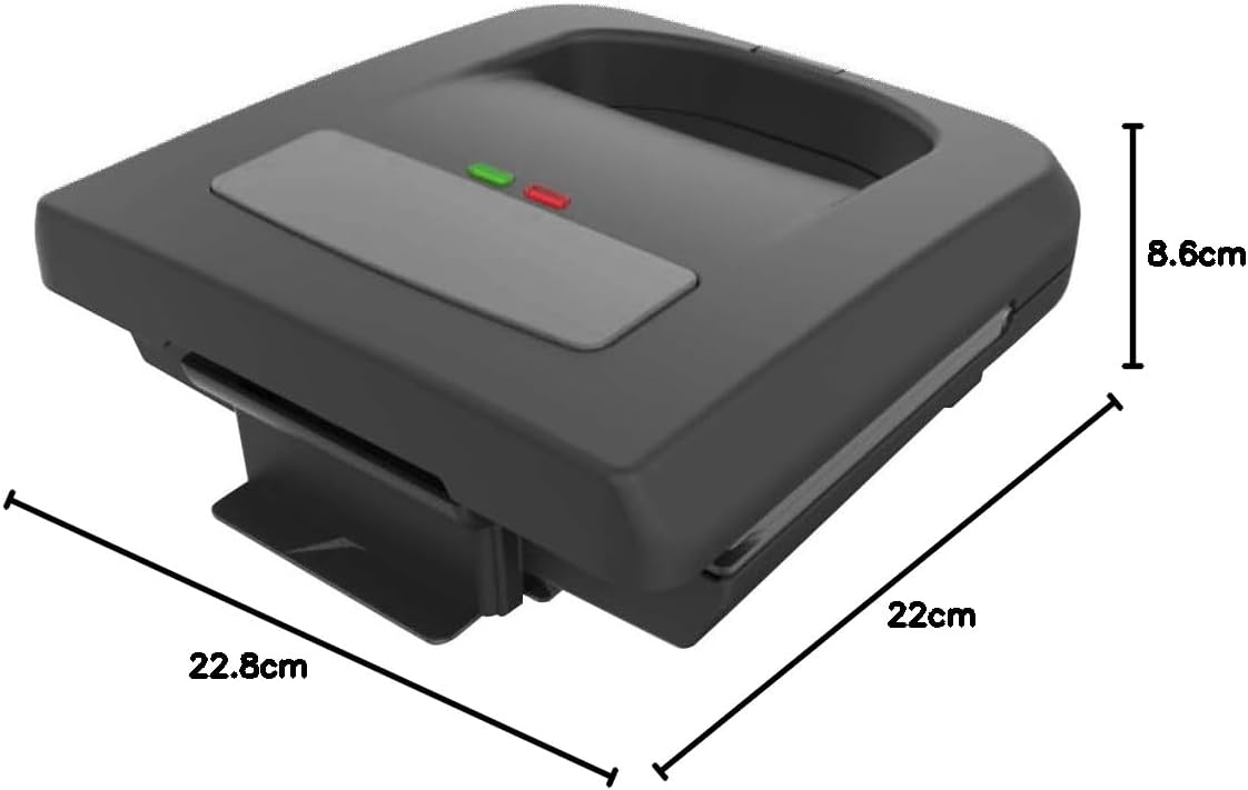 Sandwichtoaster 2 Scheibentoaster / Grillplatten