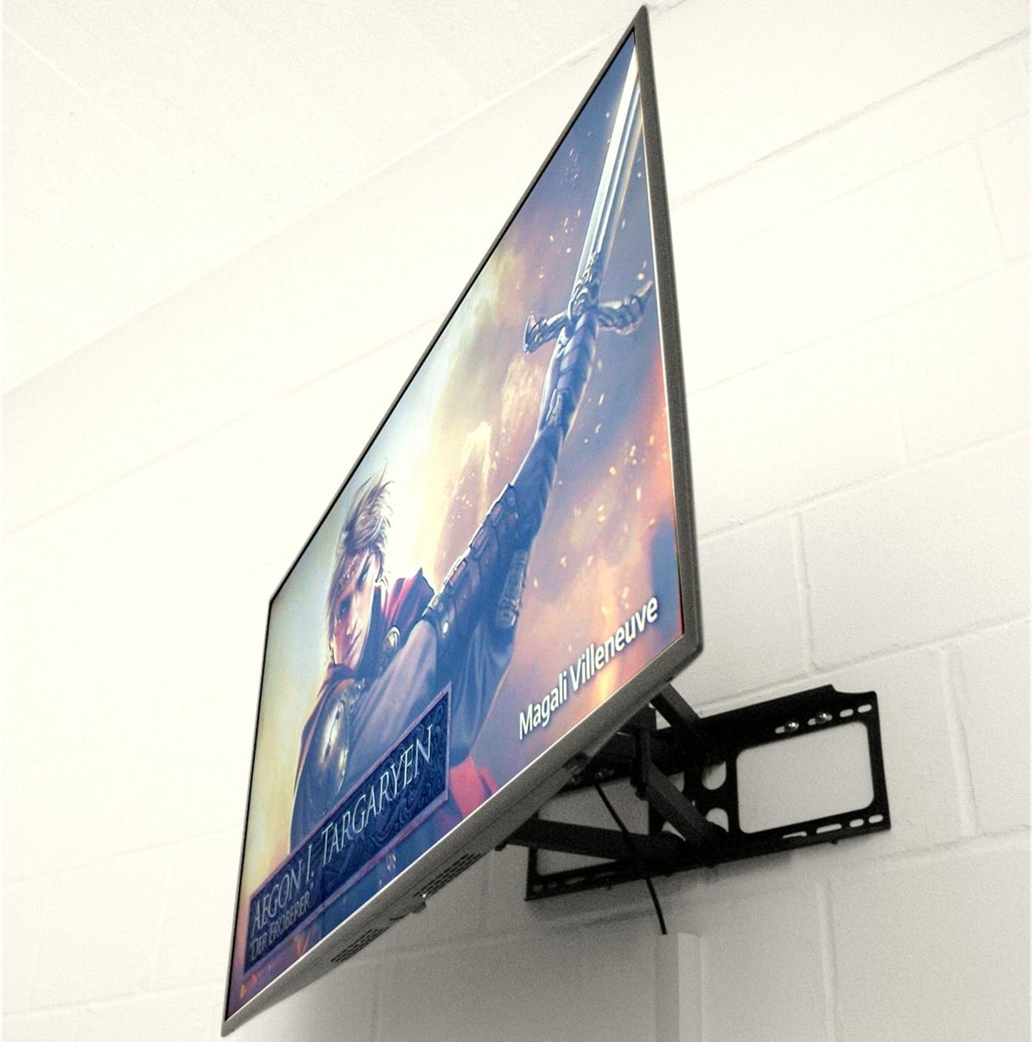 TV Wandhalterung 42-65 Zoll, schwenkbar & neigbar, schwenk- und neigbar