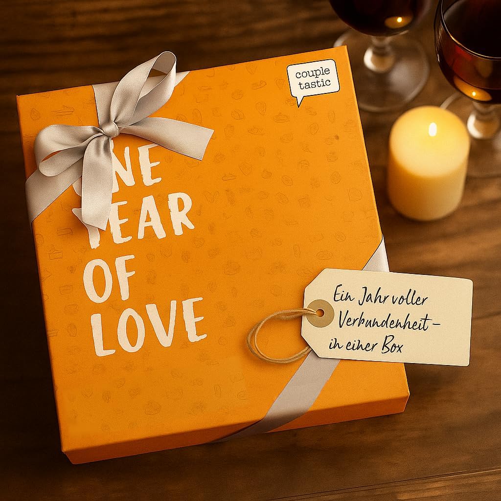 Date-Ideen Karten-Set für Paare, One Year of Love