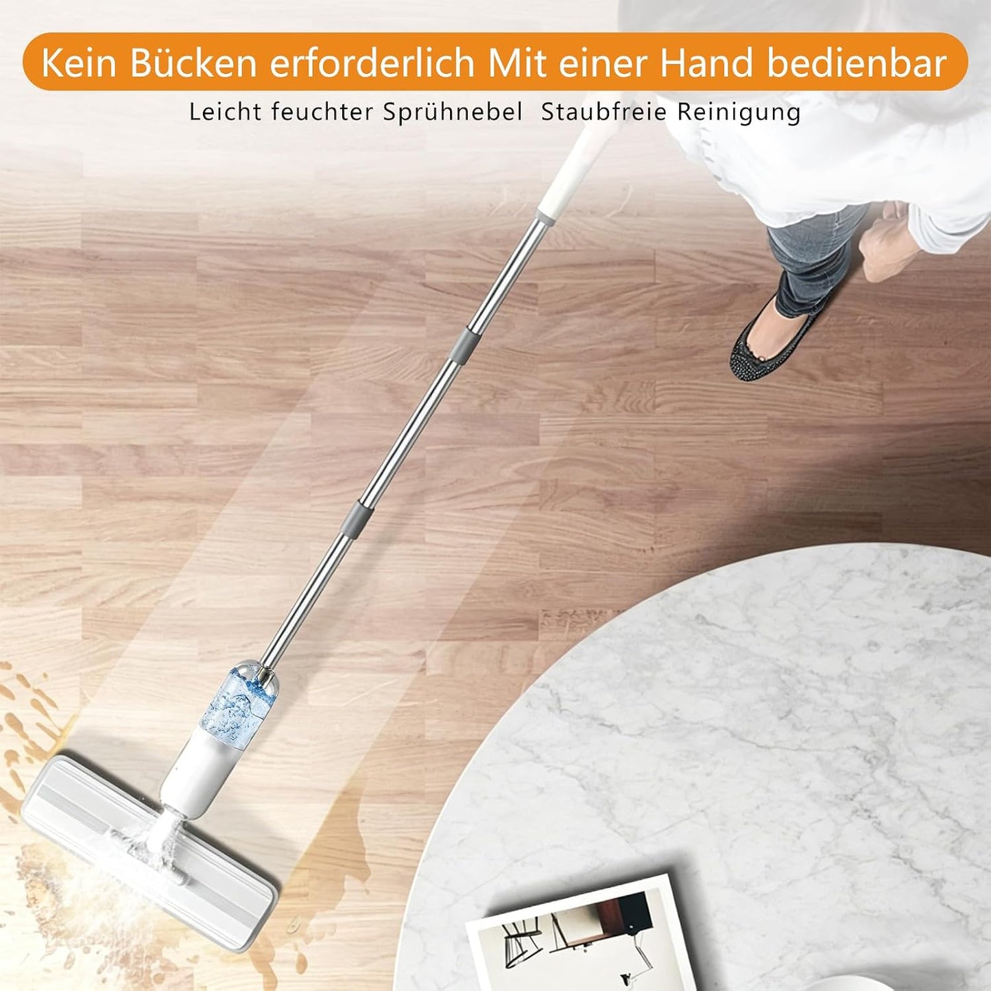 Sprüh-Wischmopp-Set