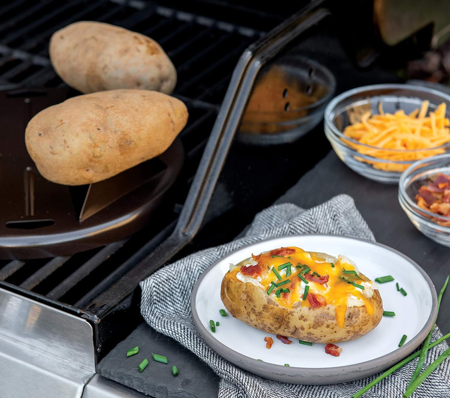 Potato Baker für 4 Kartoffeln
