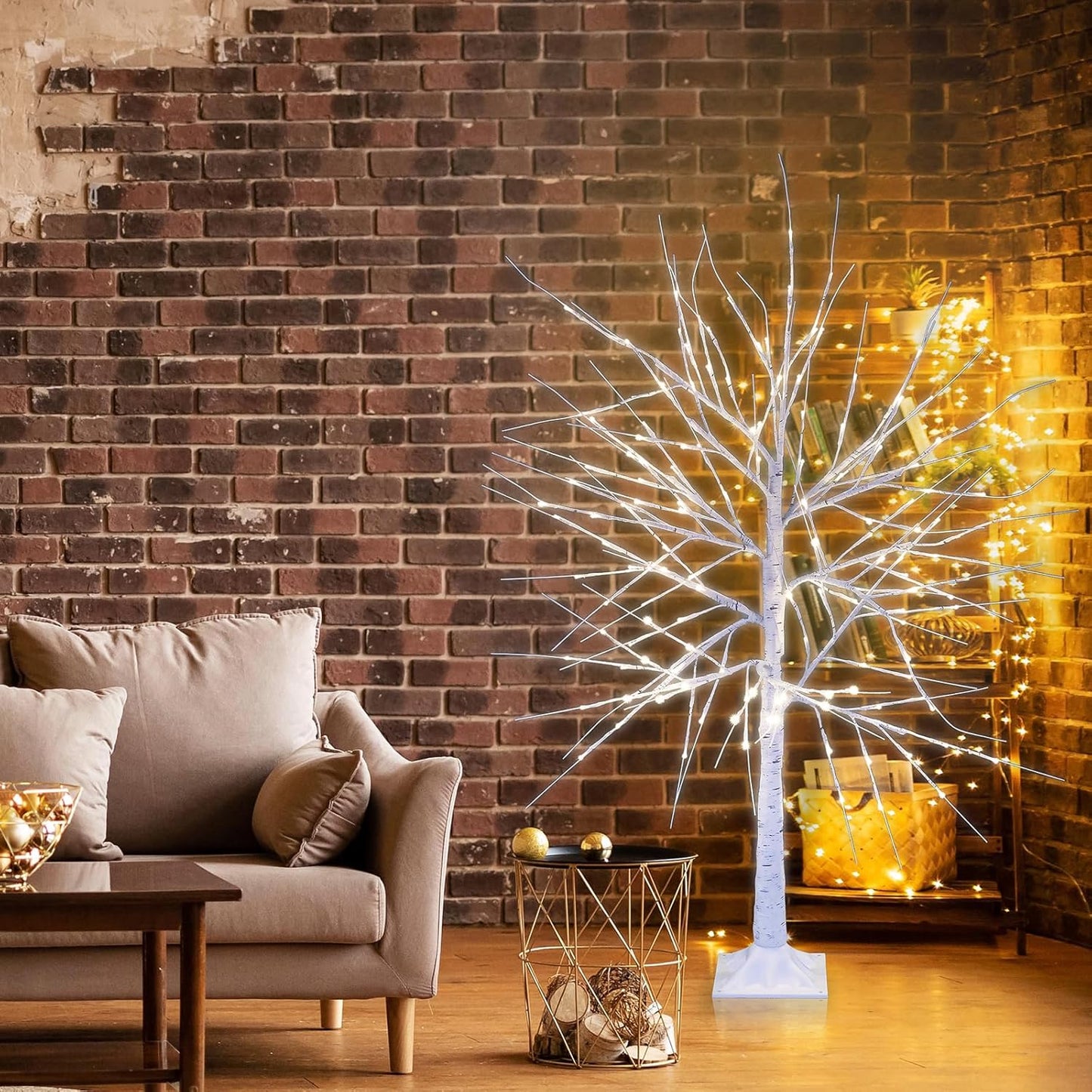 LED-Birkenbaum, 120CM 150LED