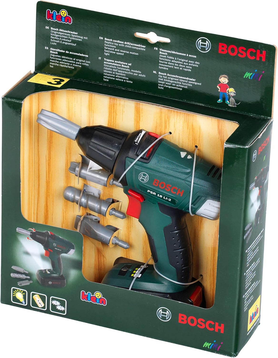 Bosch Akkuschrauber, Theo Klein