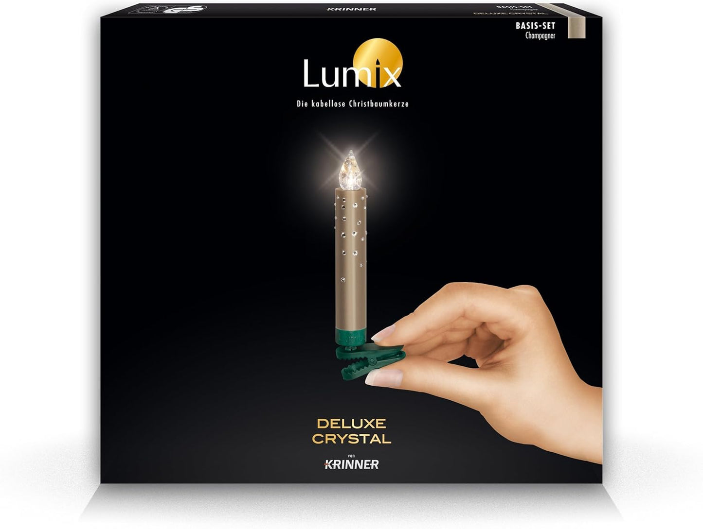 Christbaumkerzen Deluxe Crystal mit Swarovski-Kristallen