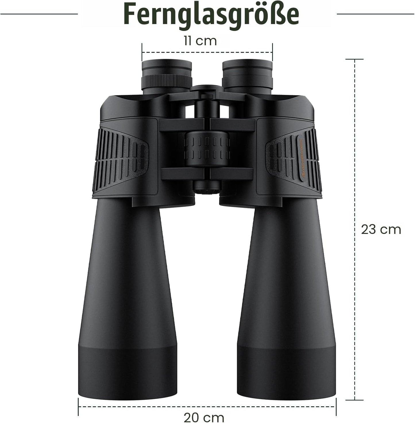 HD-Fernglas 20x70, Schwarz