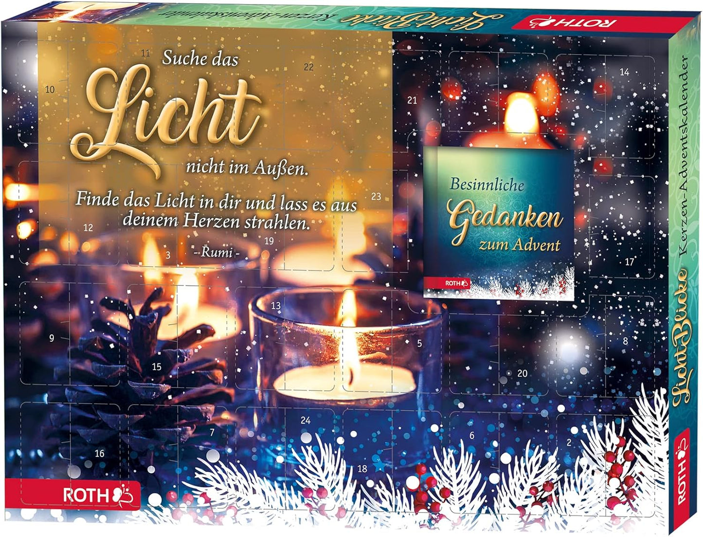 Kerzen-Adventskalender Lichtblicke, Lichtblicke