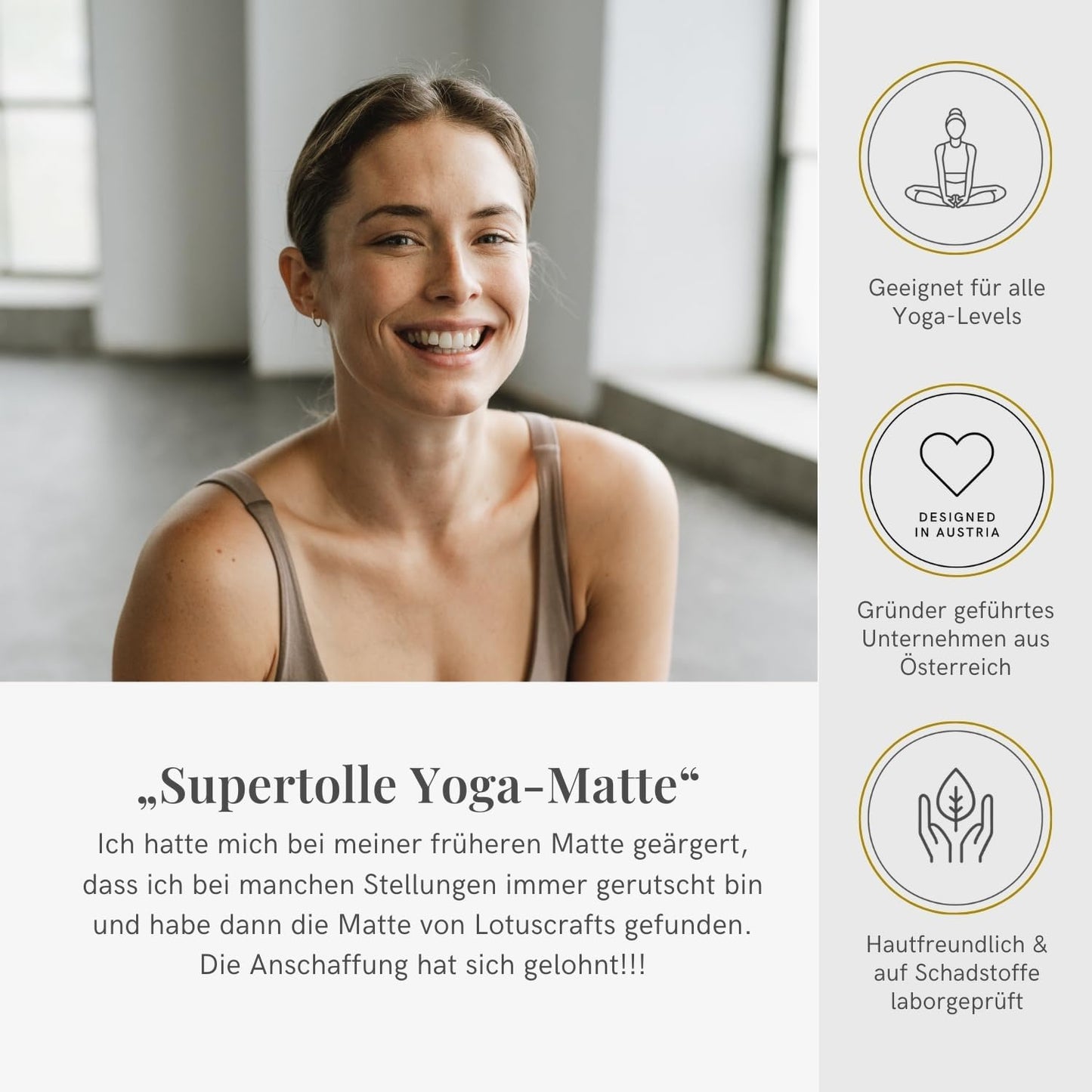 Yogamatte Pure, Indigo Dust