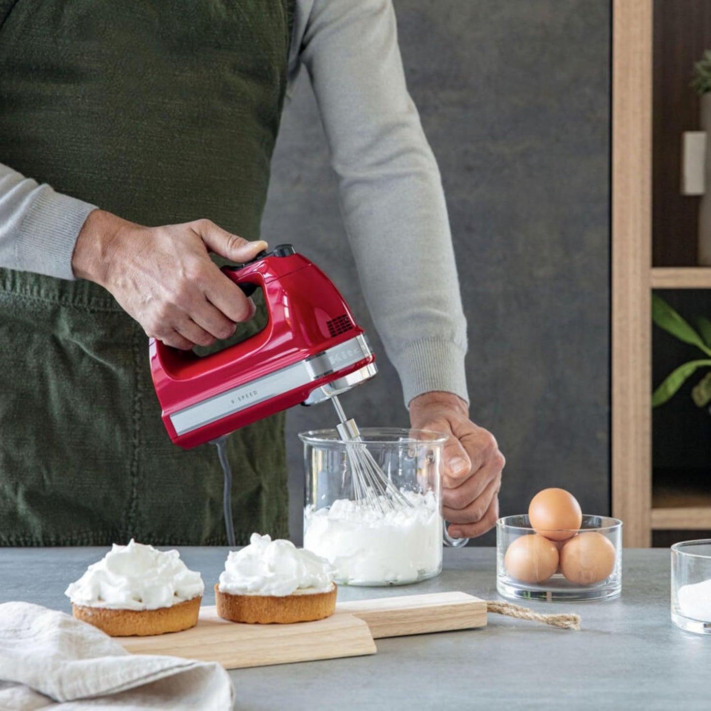 5khm9212 Handmixer, Empire Rot