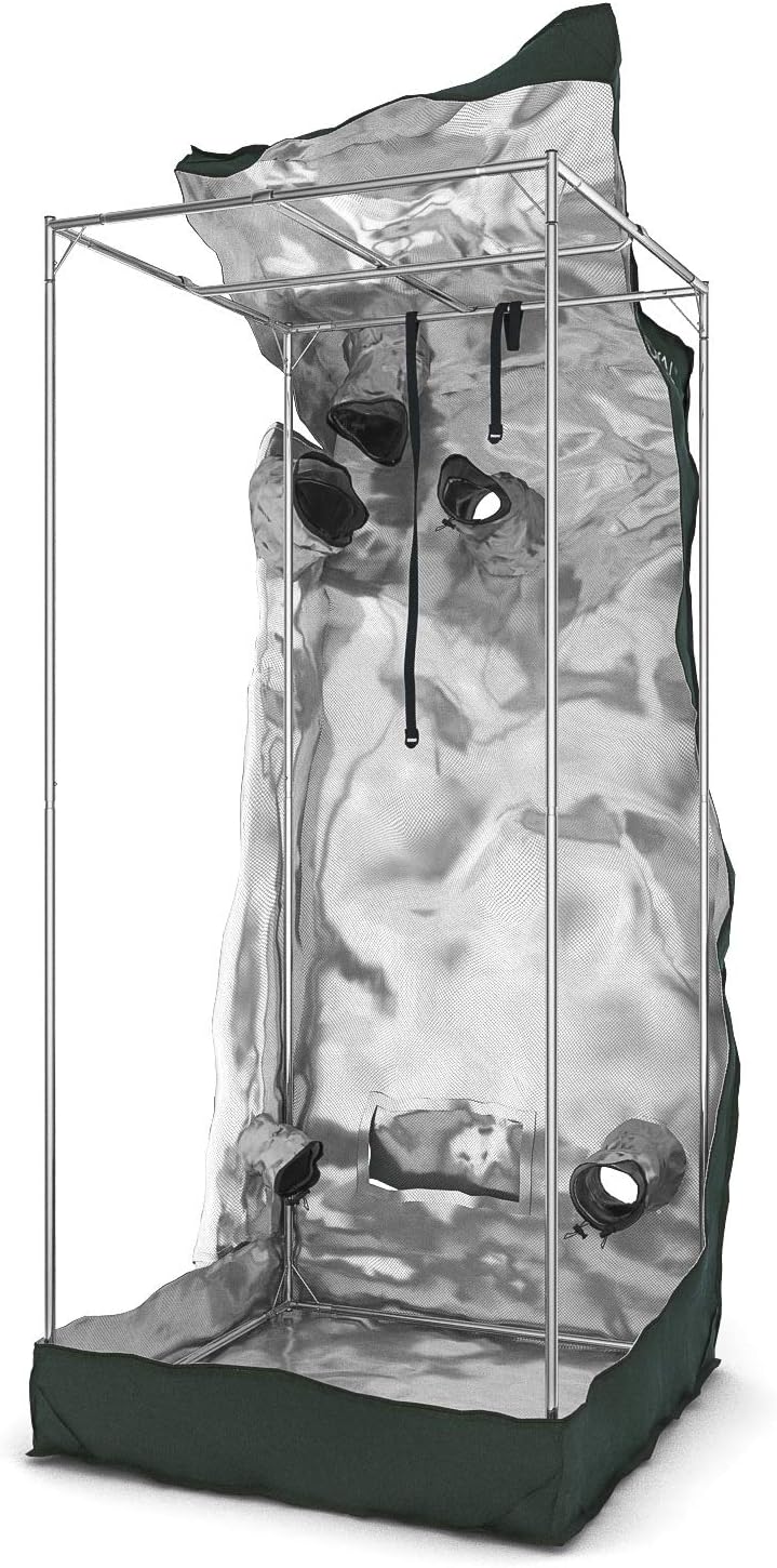 Indoor Growzelt C80, 80x80x180 cm, C80 - 80x80x180 cm
