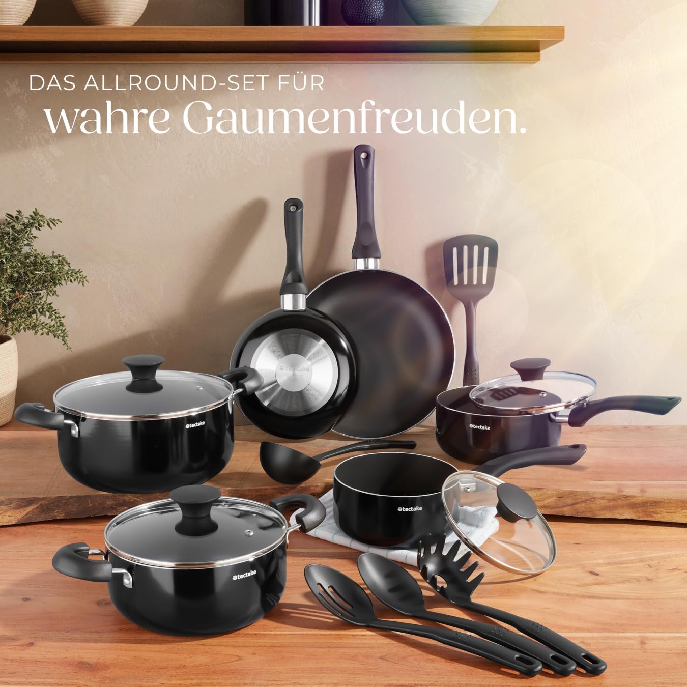 15-teiliges Kochgeschirr-Set