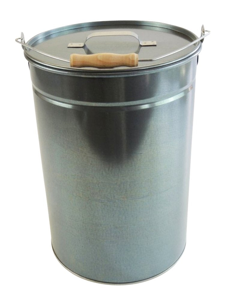 Ascheeimer mit Deckel 25l