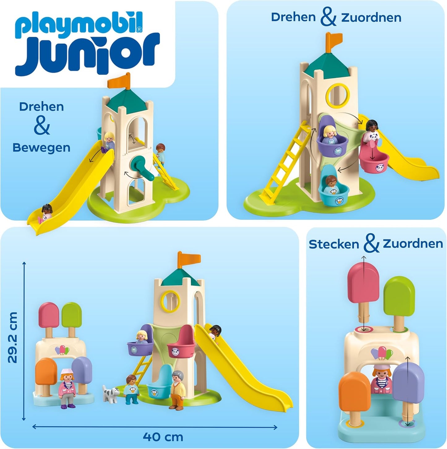 1.2.3: Erlebnisturm mit Eisstand, Erlebnisturm