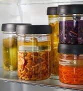 4-teiliges Fermentierset Nativo, 1 Liter (mit Stößel und Zange)