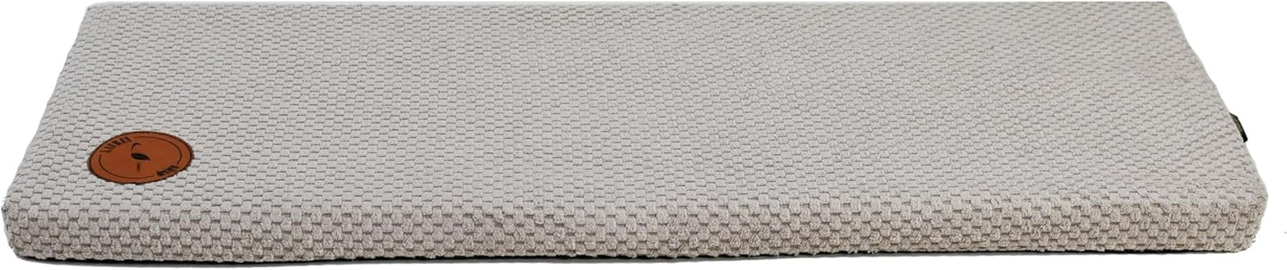 Katzen-Fensterliege mit rutschfester Rückseite, Beige 70 x 20 x 3 cm