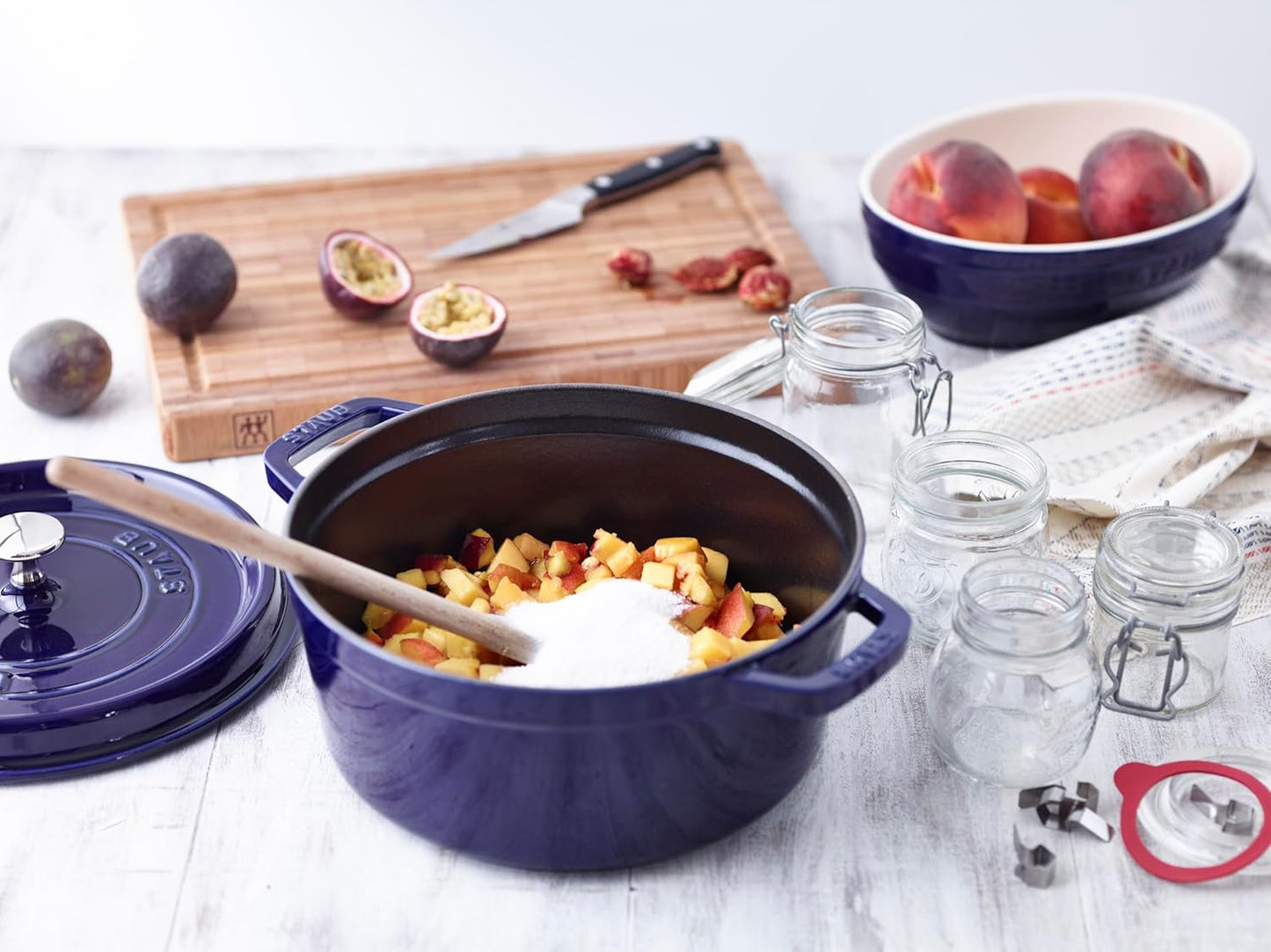 Cocotte Bräter, 26 cm Dunkel-Blau