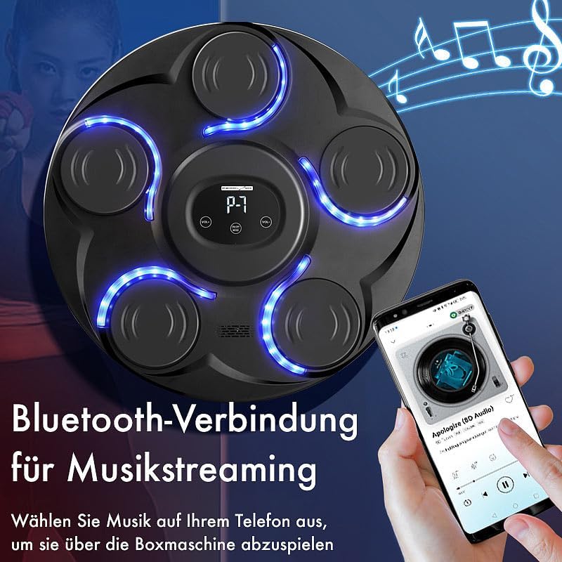 Fitness-Boxmaschine mit Zählmodus & LEDs