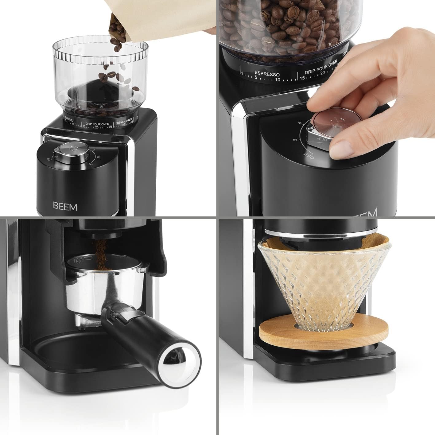 Elektrische Kaffeemühle Grind-Perfect
