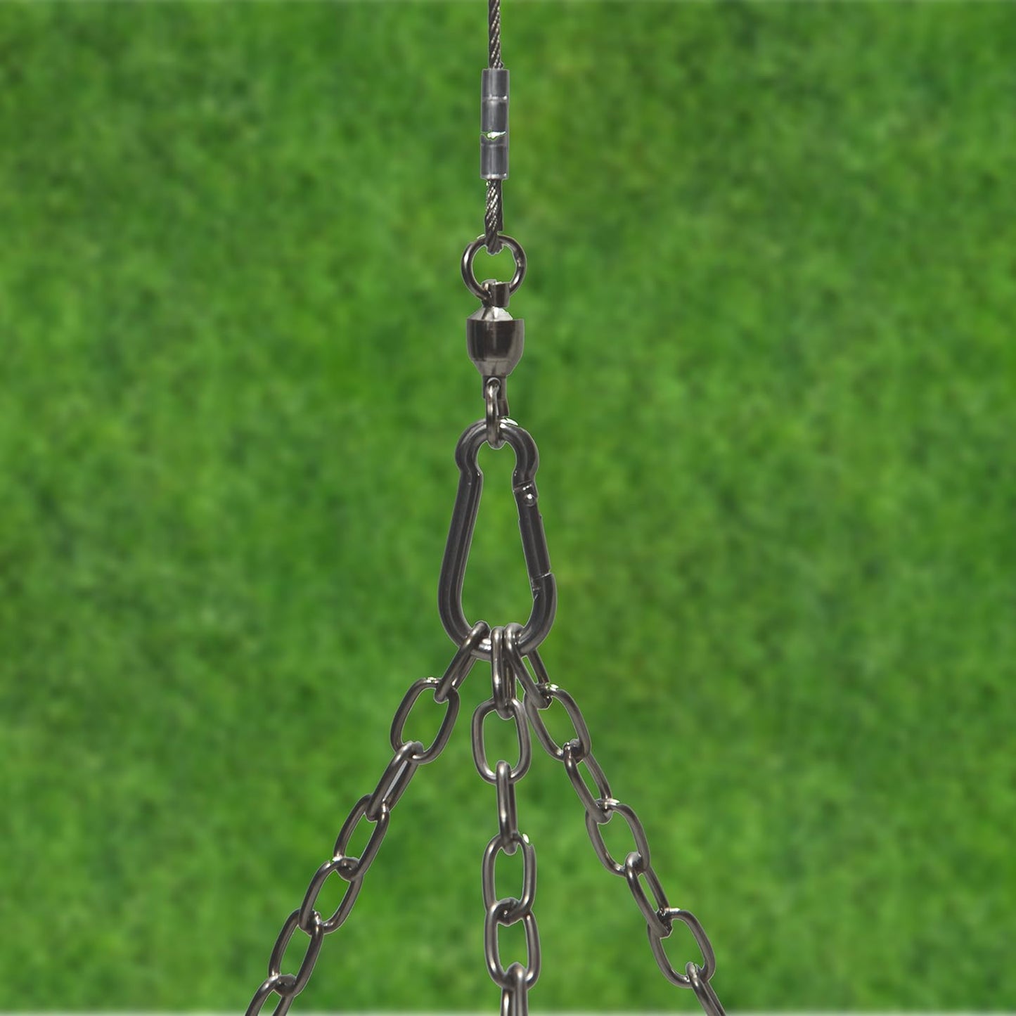Dreibein Schwenkgrill mit Edelstahl-Rost (70 cm)