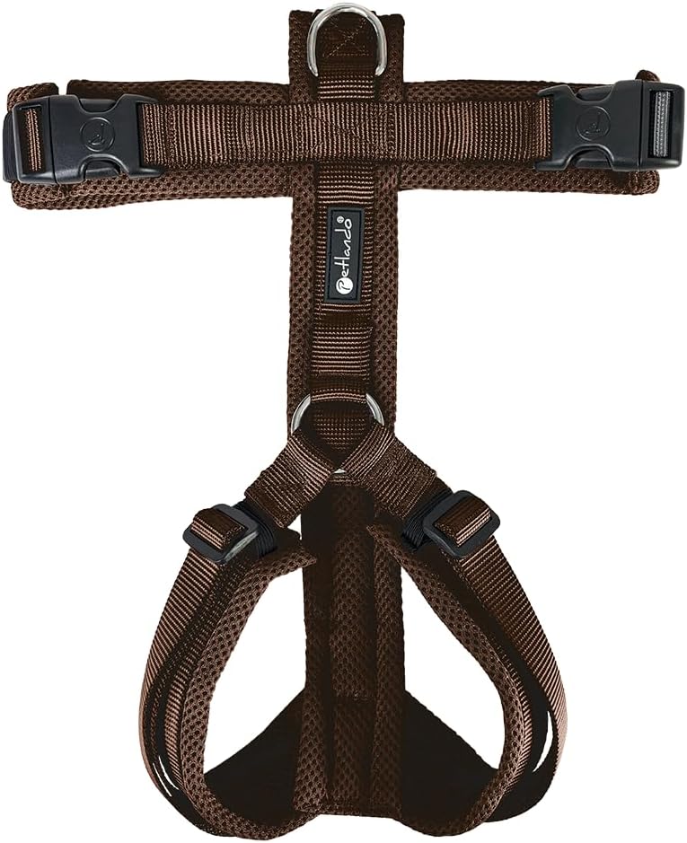 Ergonomisches Hundegeschirr, Mokka S