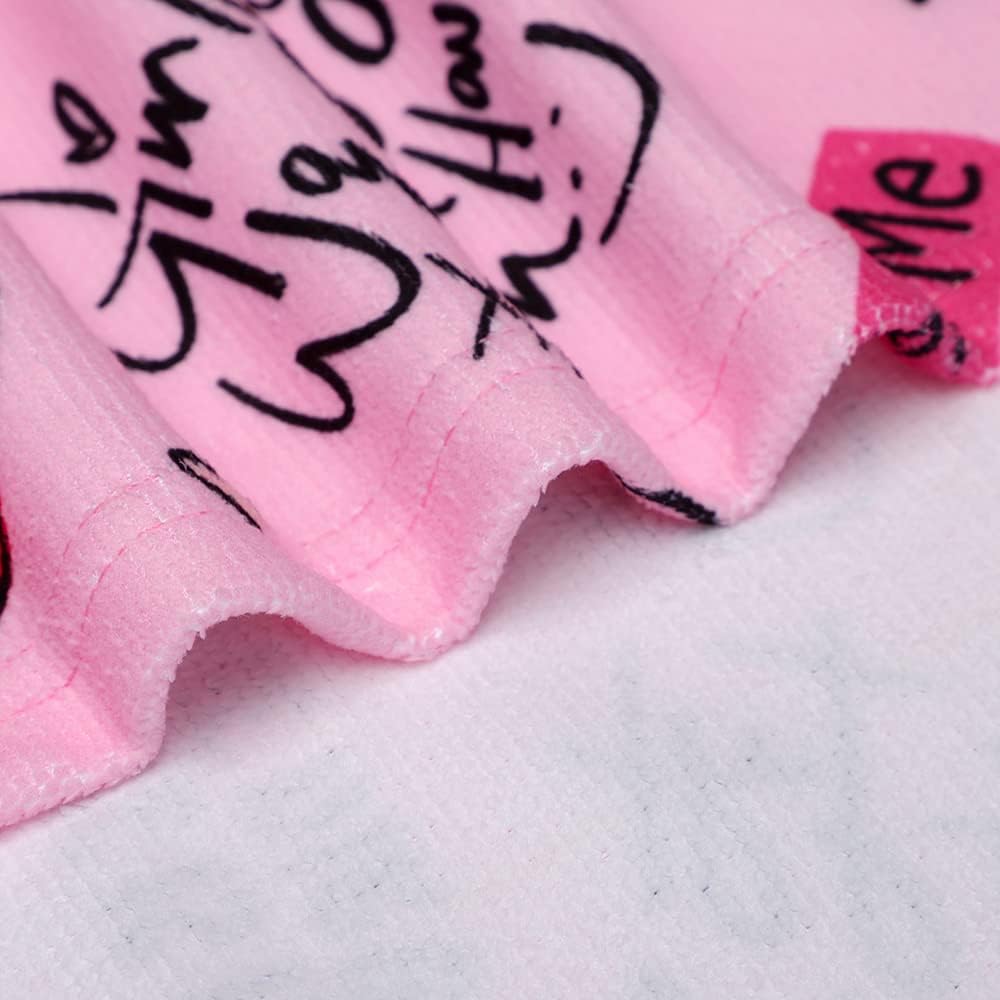 Badetuch-Poncho für Kinder mit Einhorn-Motiv, Rosa Einheitsgröße