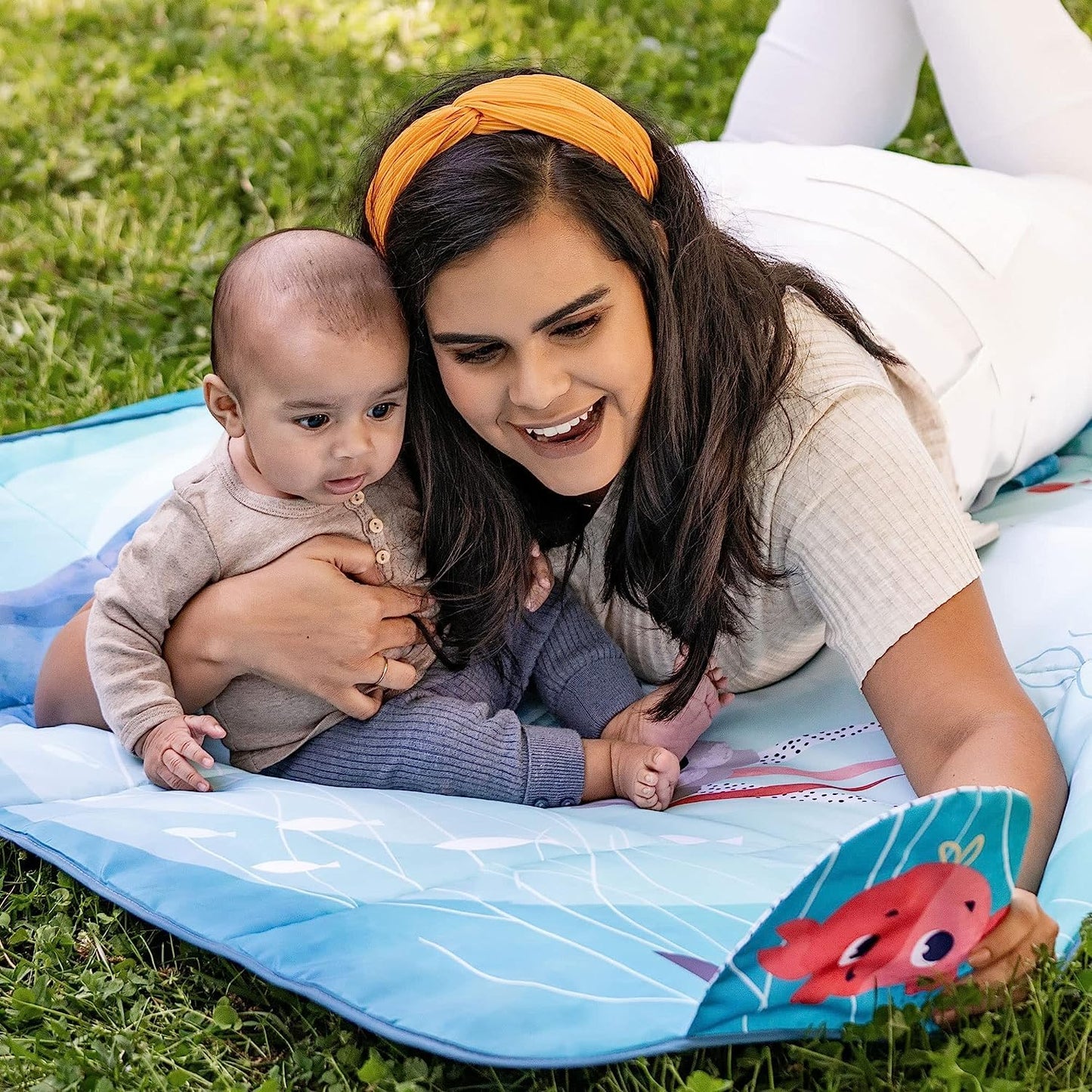 XL Baby Krabbeldecke Super Mat, Treasure The Ocean
