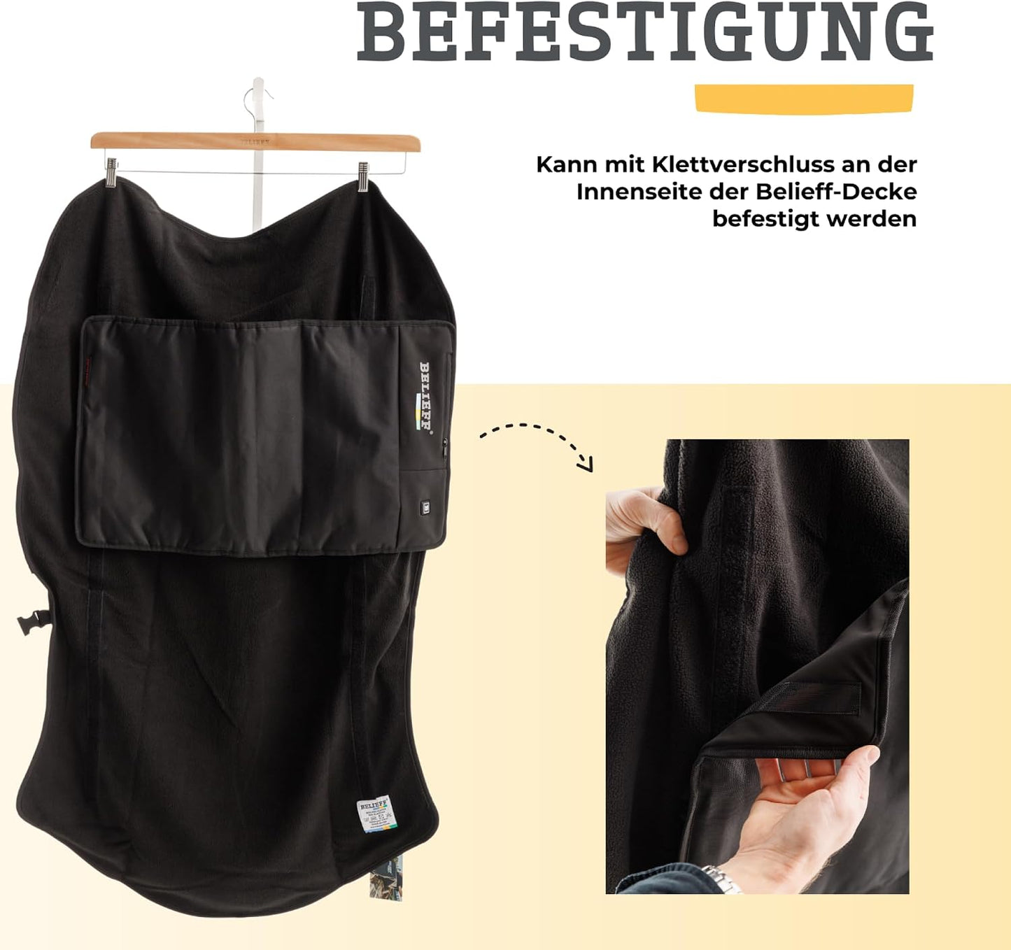 Elektrische Heizmatte mit Powerbank