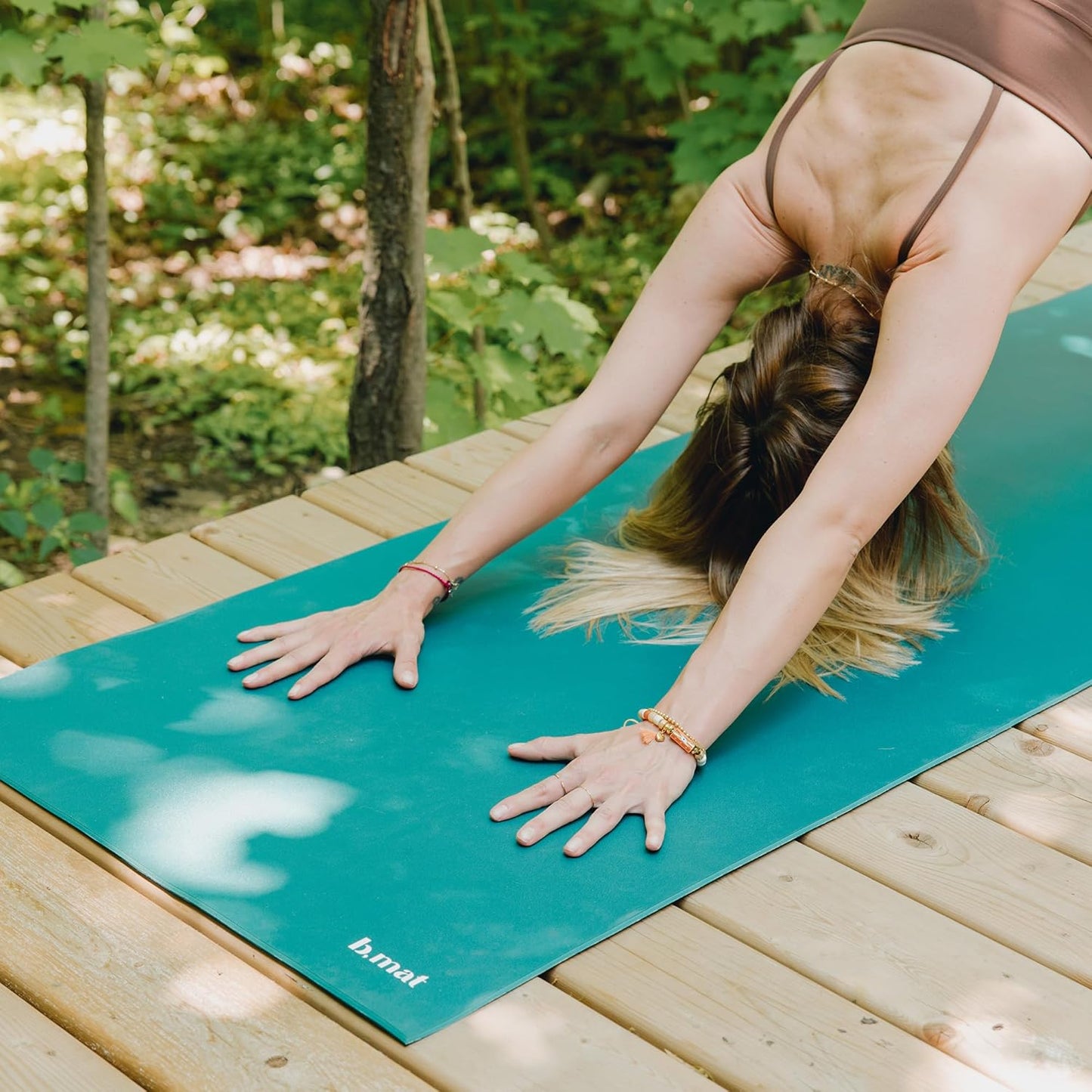 Lange Yogamatte B MAT, 71 Deep Blue