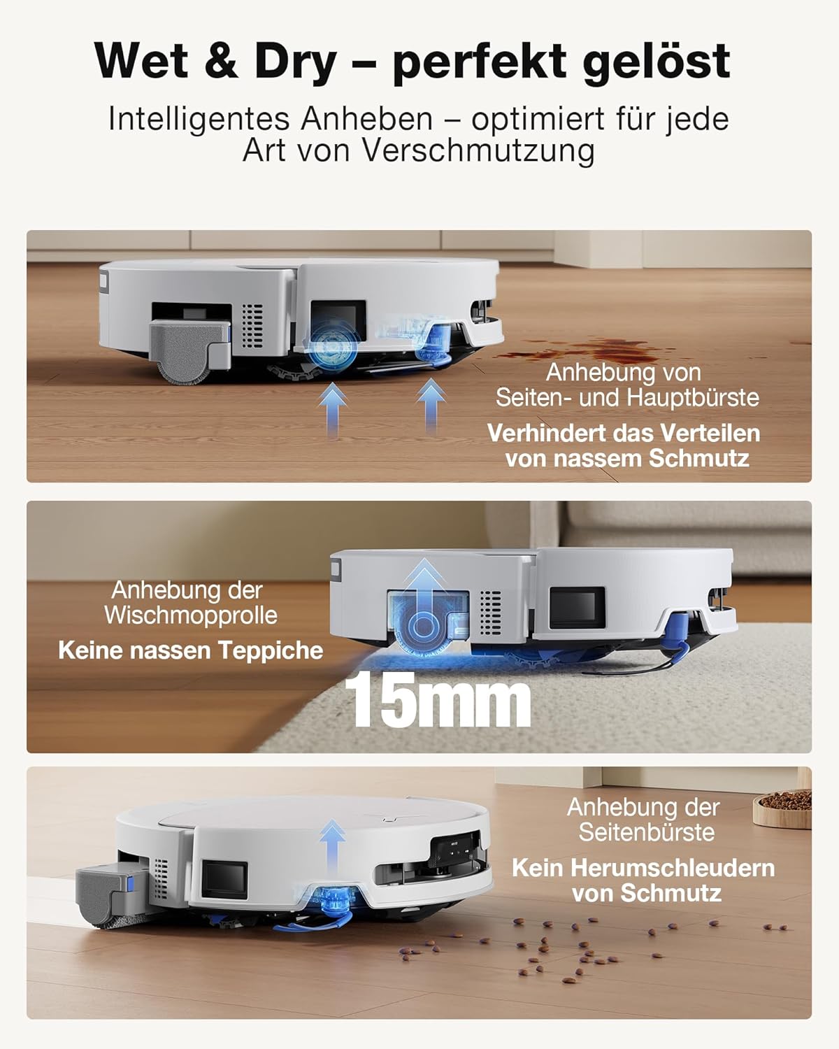 Deebot T90 Omni Saugroboter mit Wischfunktion