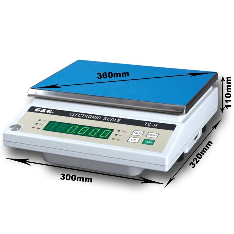 Digitale Präzisionswaage TC50KH, TC50KH: 50kg / 1g