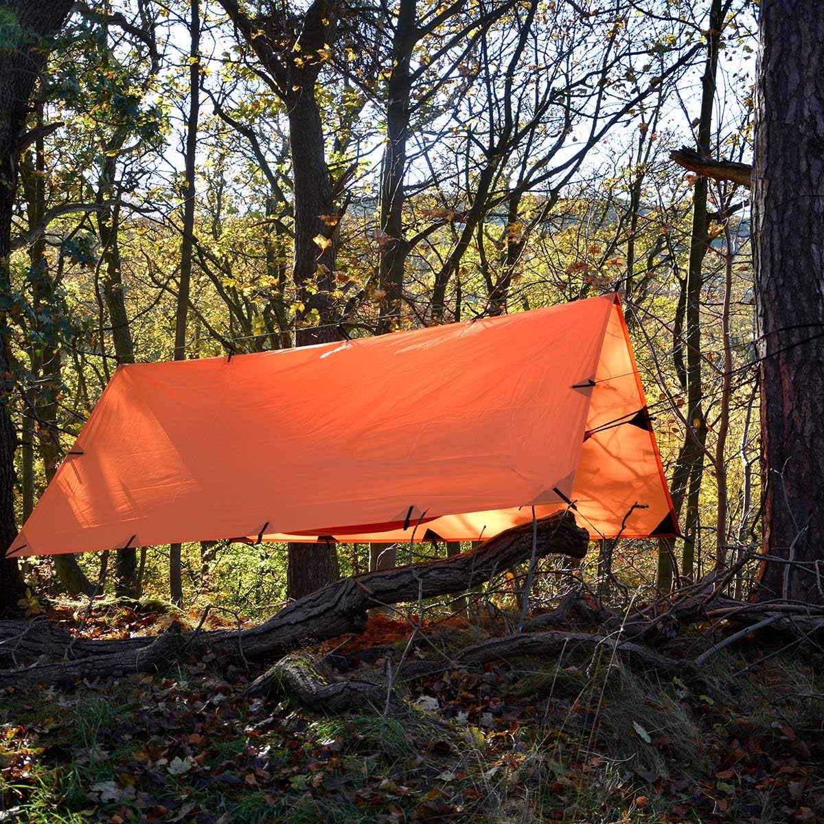 Wetterfestes Tarp, Sunset Orange
