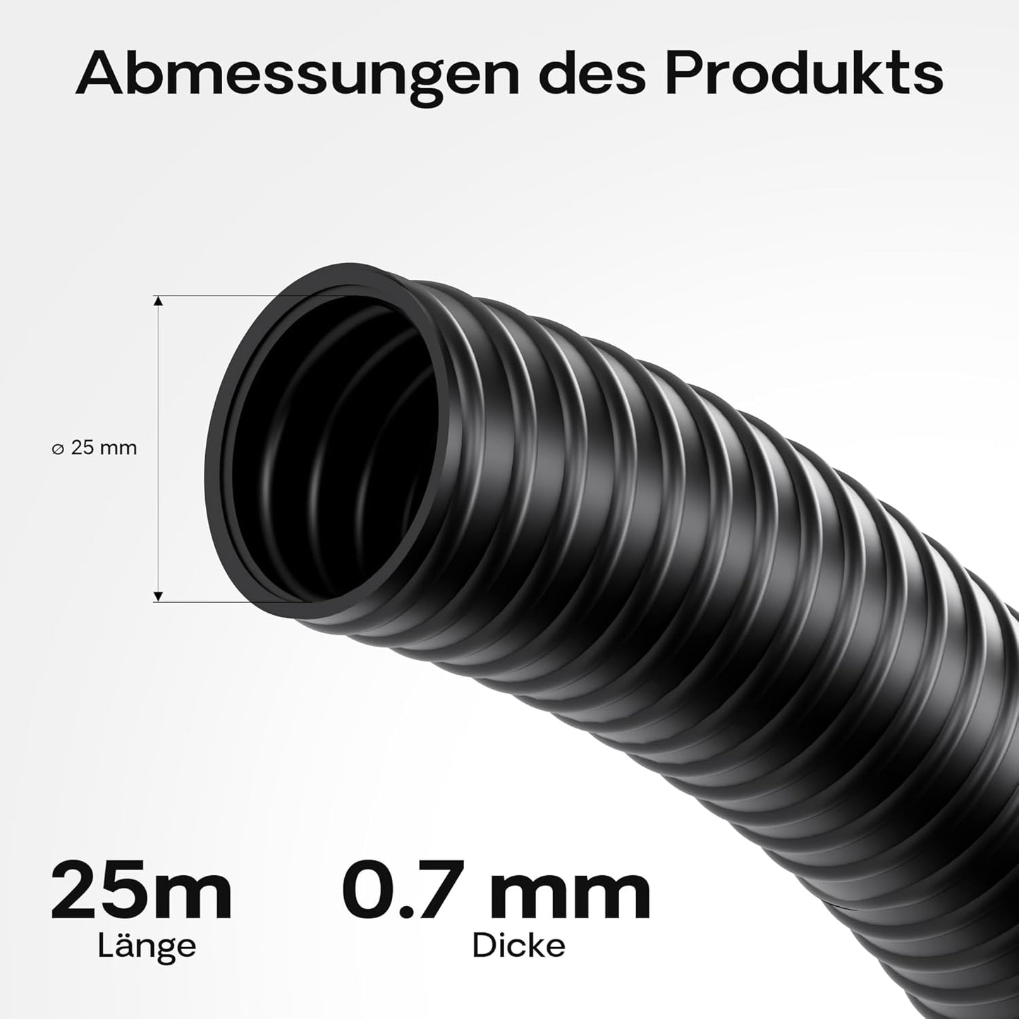 Teichfilter-Komplettset mit Filter und Pumpe, CUV-218,18W,25m