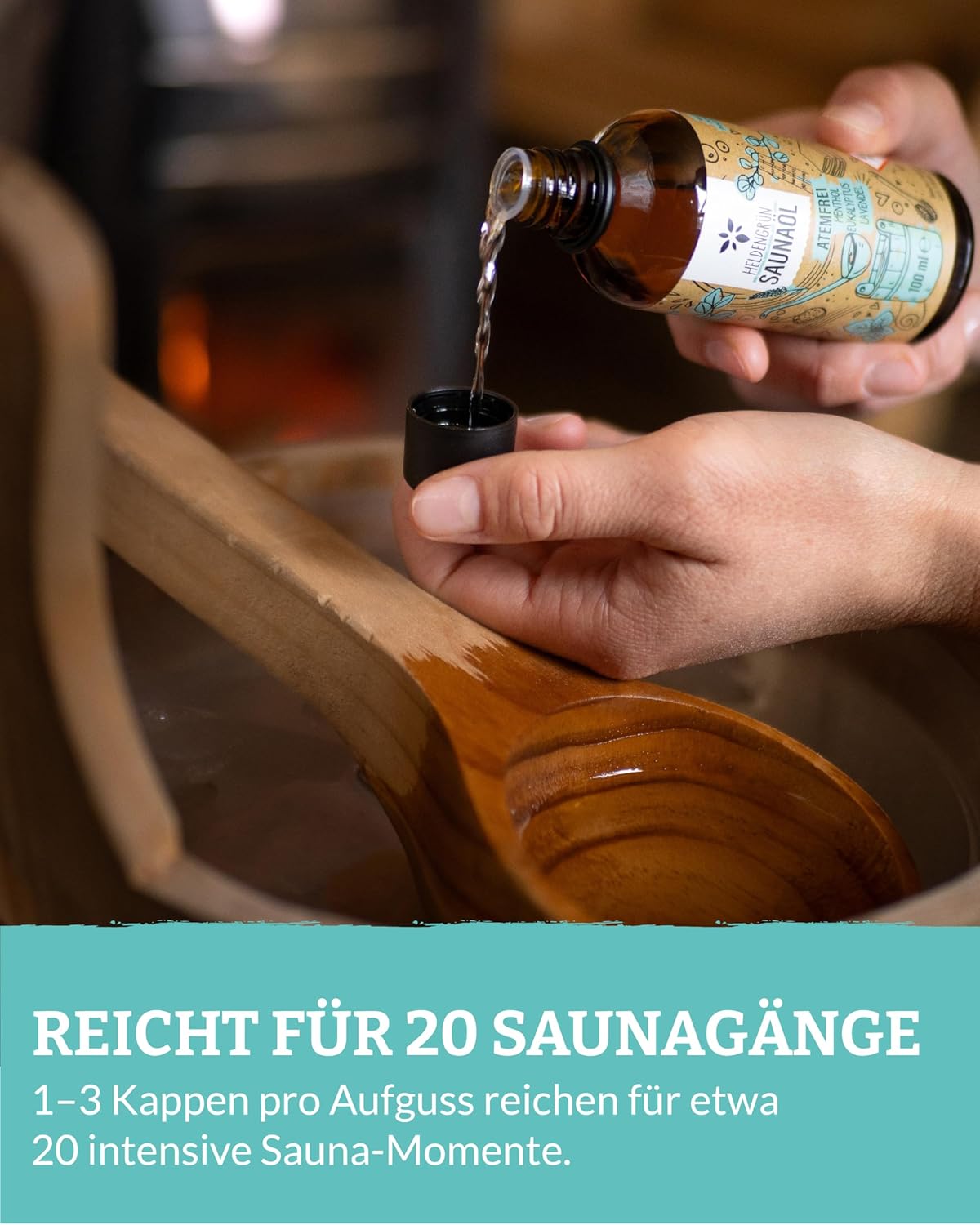 Saunaaufguss Atemfrei, 3 x 100 ml, Atemfrei 100 ml (3er Pack)