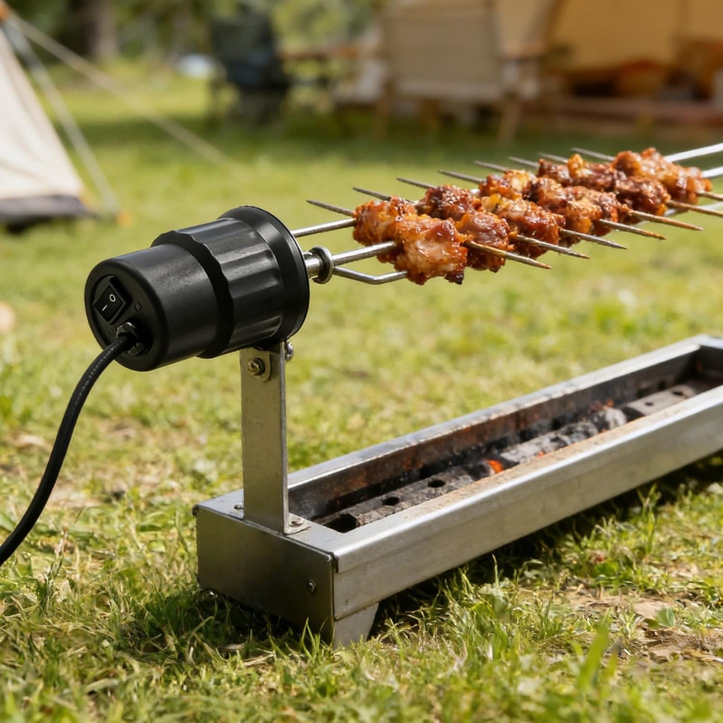 Universal Grillmotor für Rotisserie