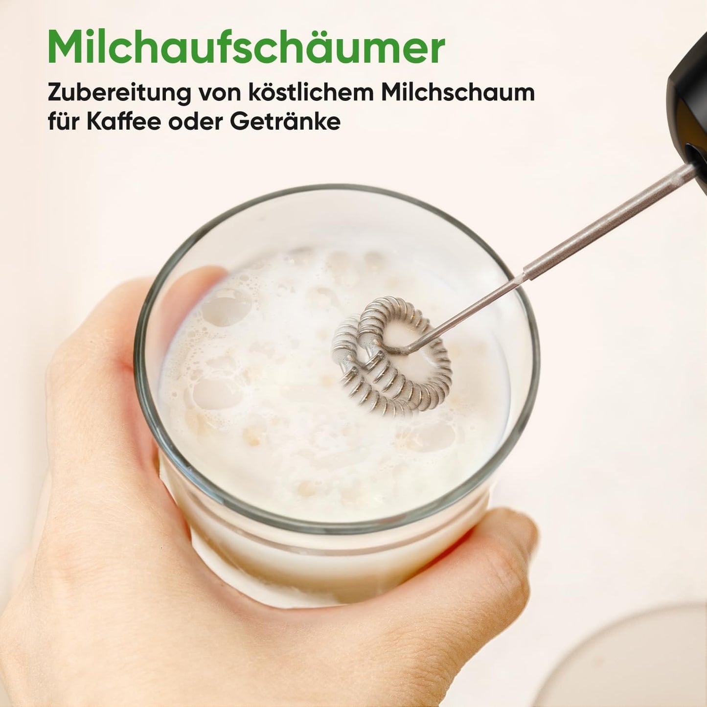 Stabmixer-Set, Schwarz