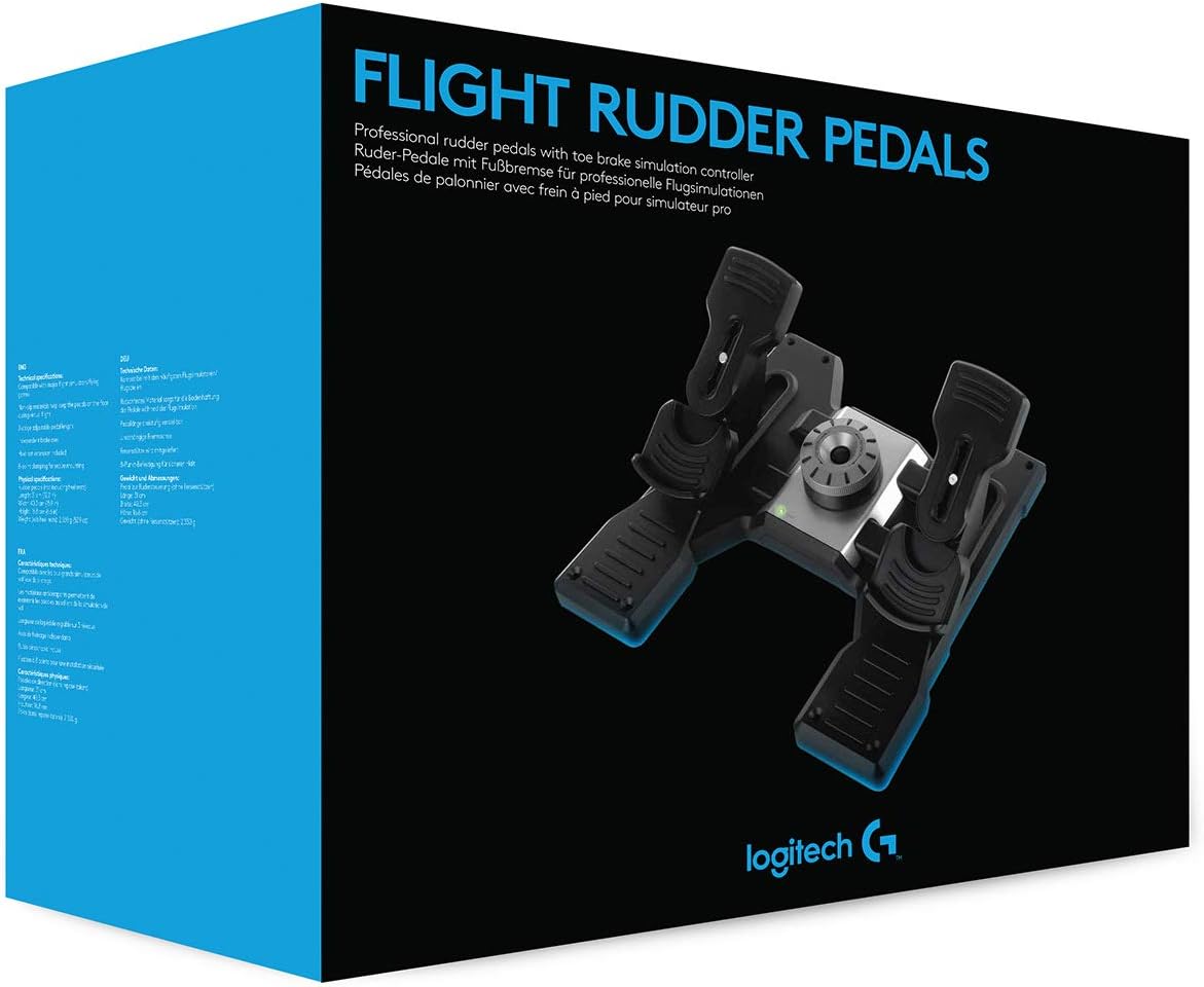 Saitek Pro Flight Rudder Pedals, Rudder Pedals