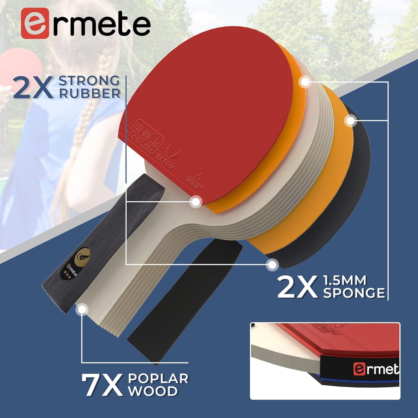Tischtennis Set Profi