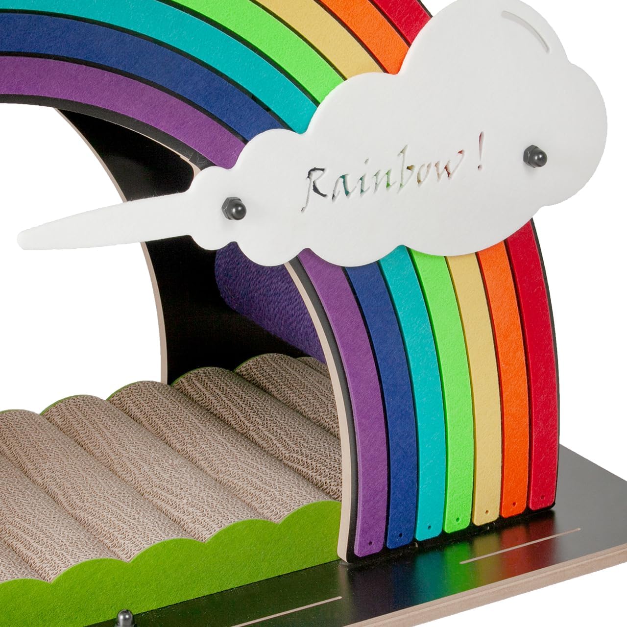 Kratzmöbel Rainbow Kletter-Bogen mit Kratzbrett