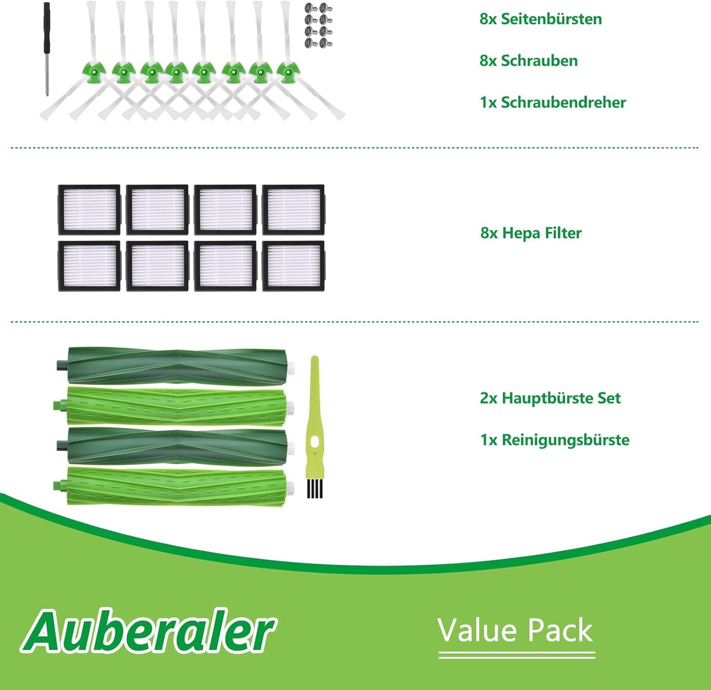 Ersatzteile-Set für Roomba i7/j7/E-Serie