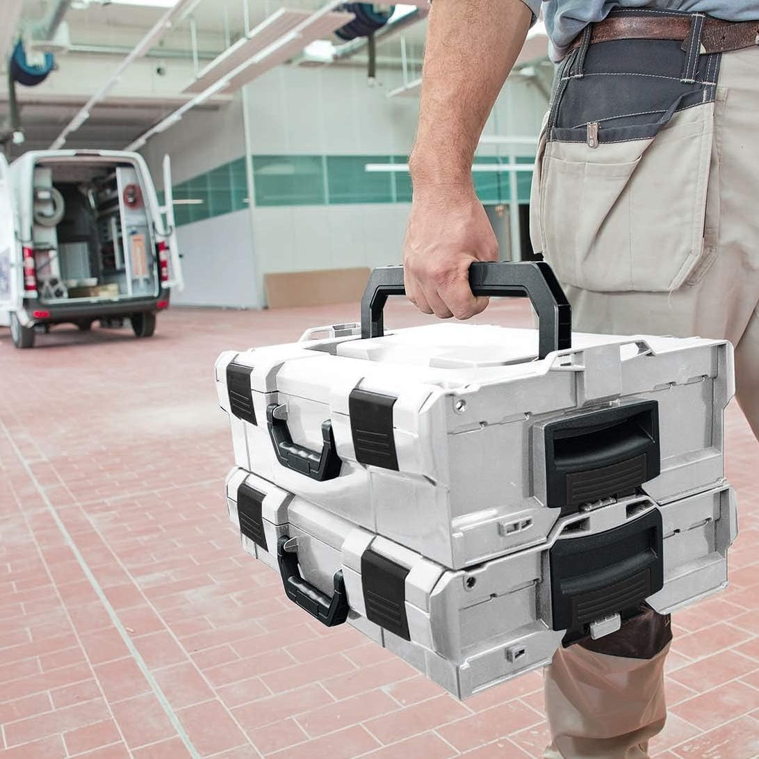 Werkzeugkoffer-Set mit Ordnungssystem Insetboxen K3, Anthrazit