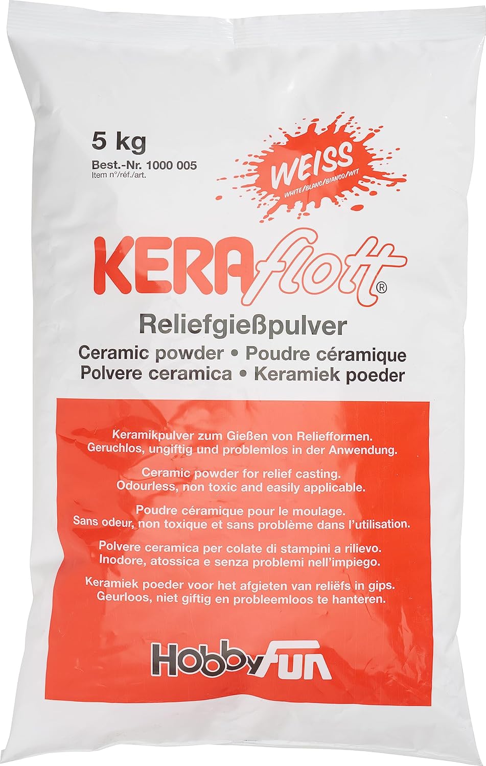 Reliefgiesspulver für Erwachsene (5 kg)