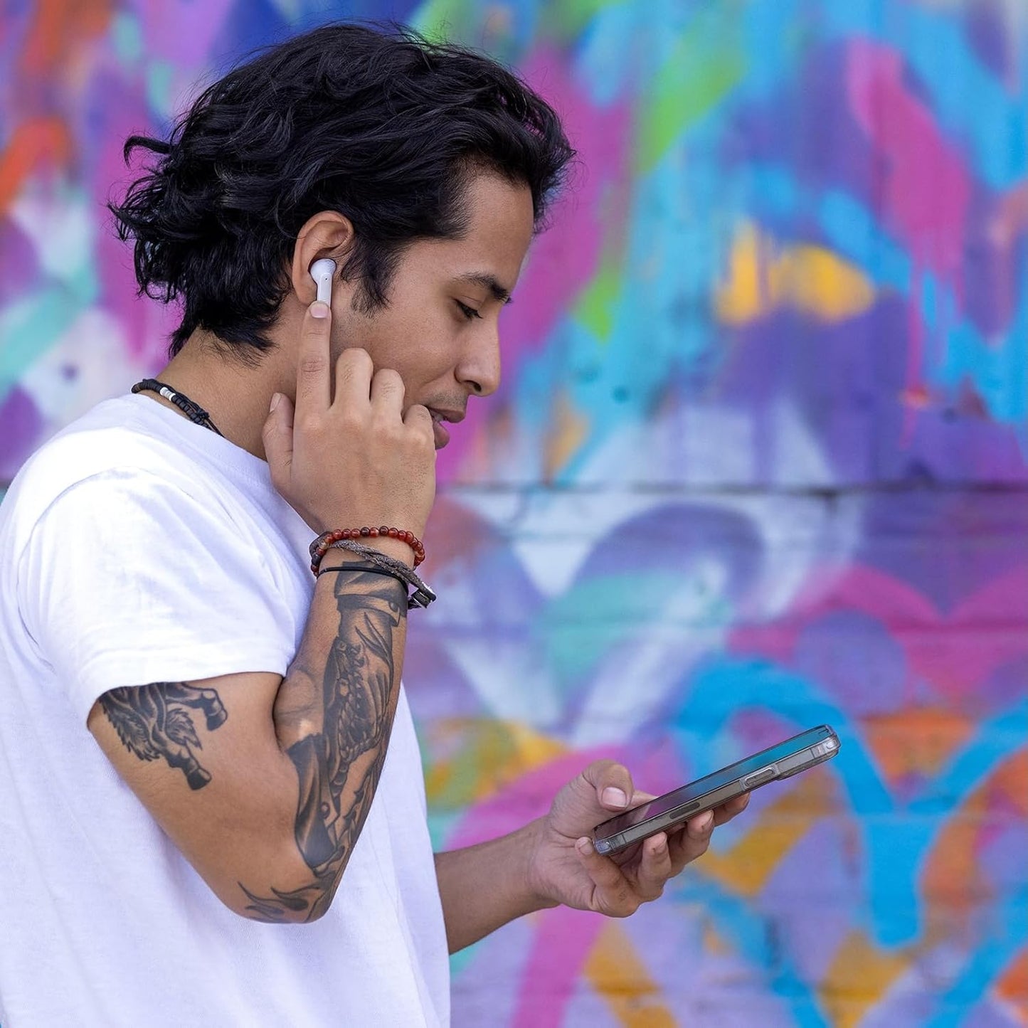 Tune Flex TWS In-Ear-Kopfhörer mit Noise-Cancelling, Weiß Single