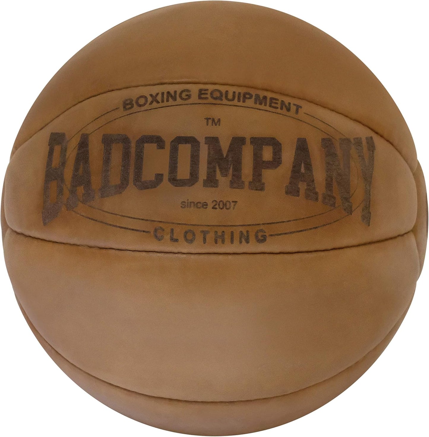 Vintage Medizinball, 2 kg Braun