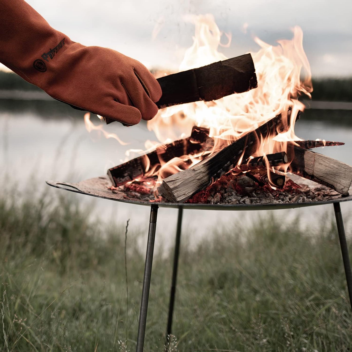 Grill- und Feuerschale, 38 cm