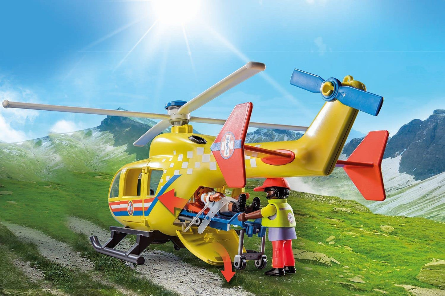 71203 City Life - Rettungshelikopter, Konstruktionsspielzeug