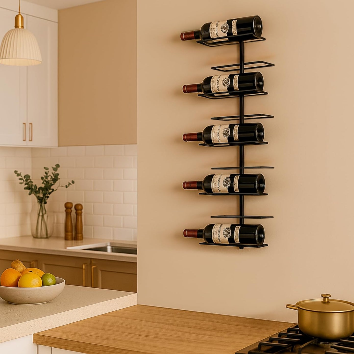 Weinregal für 9 Flaschen