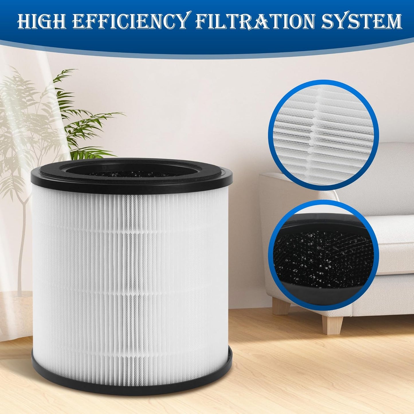 HEPA Filter-Set für Philips Luftreiniger 800 Serie