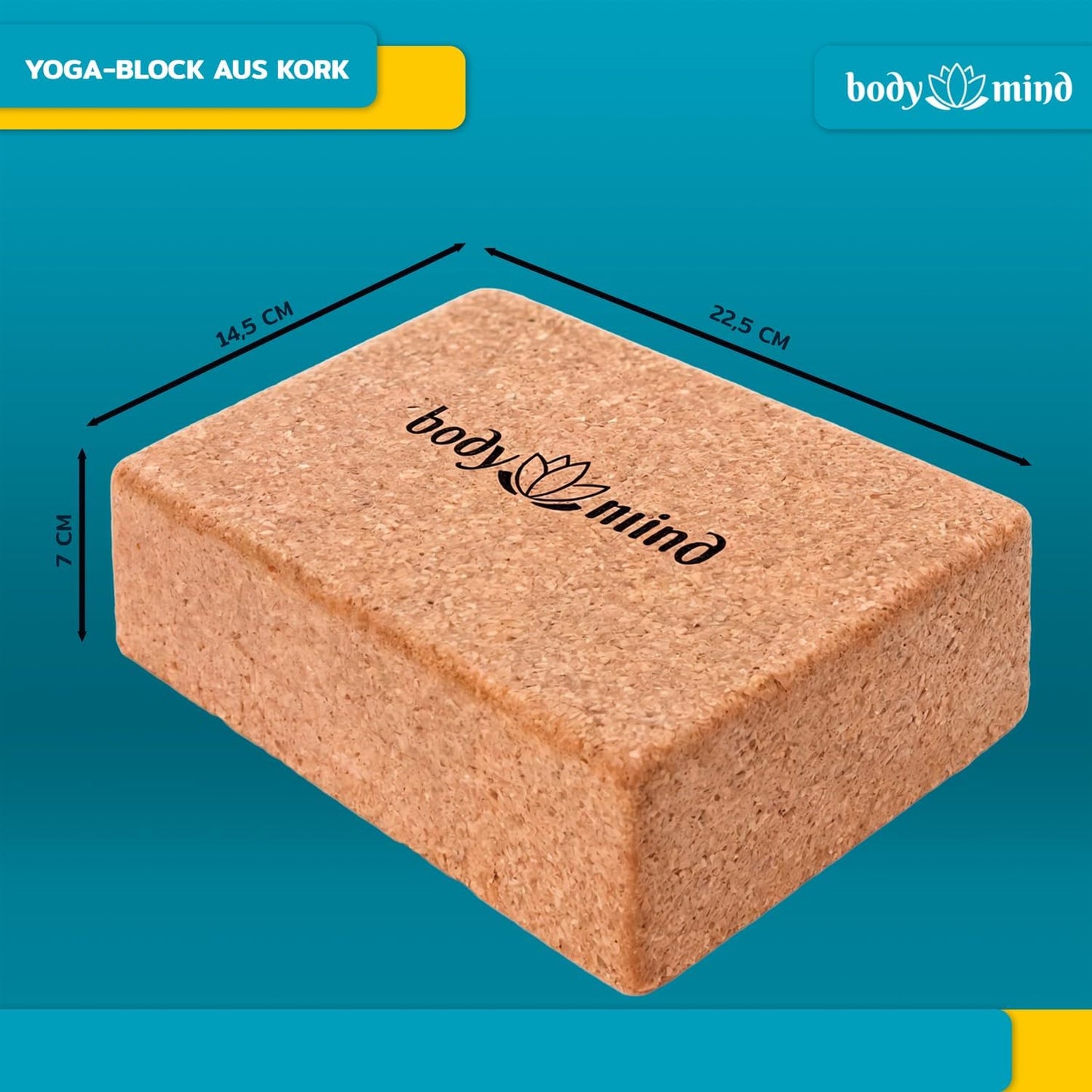 2-teiliges Yoga-Block-Set, 2 Stück