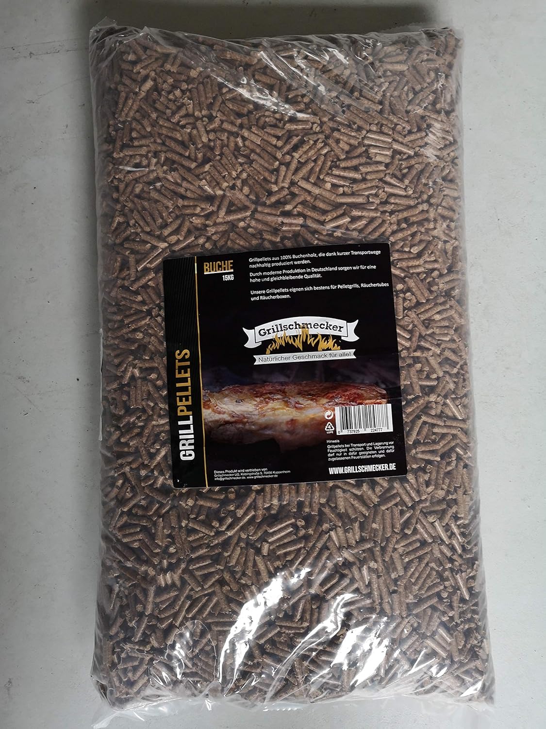 Holzpellets 15 kg für Grill & Smoker