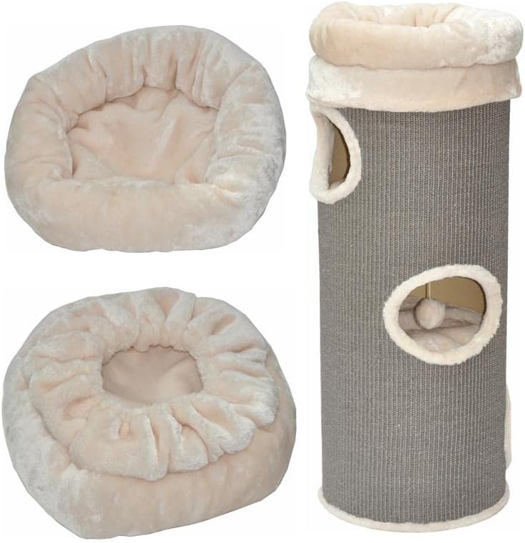 Liegemulde für Kratztonnen, beige